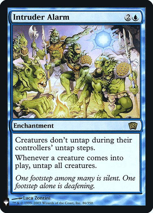 Magic the Gathering Card - Intruder Alarm - MTG Circle