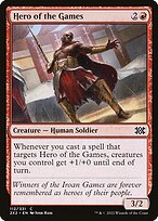 Magic the Gathering Card - Hero of the Games - MTG Circle