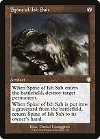 Magic the Gathering Card - Spine of Ish Sah - MTG Circle