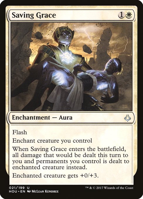 Magic the Gathering Card - Saving Grace - MTG Circle