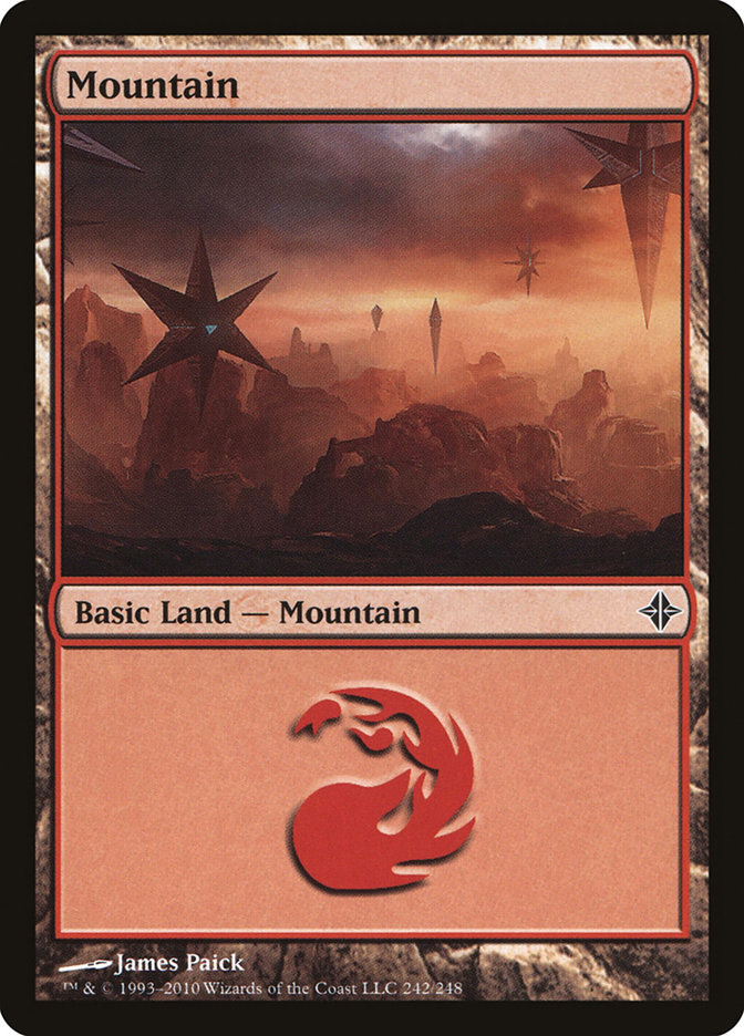 Magic the Gathering Card - Mountain - MTG Circle