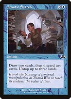 Magic the Gathering Card - Frantic Search - MTG Circle