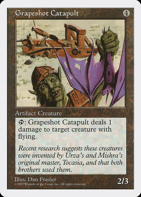 Magic the Gathering Card - Grapeshot Catapult - MTG Circle