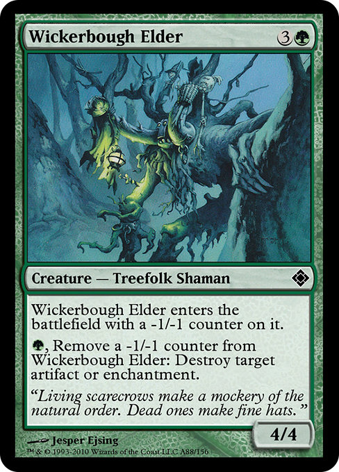 Magic the Gathering Card - Wickerbough Elder - MTG Circle