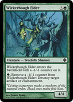 Magic the Gathering Card - Wickerbough Elder - MTG Circle