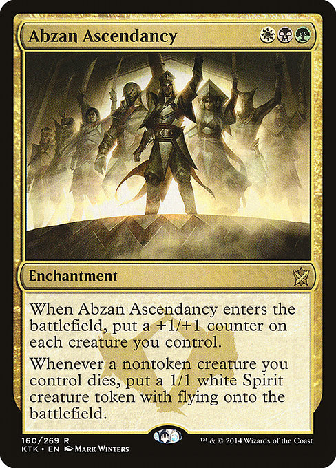 Magic the Gathering Card - Abzan Ascendancy - MTG Circle