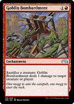 Magic the Gathering Card - Goblin Bombardment - MTG Circle