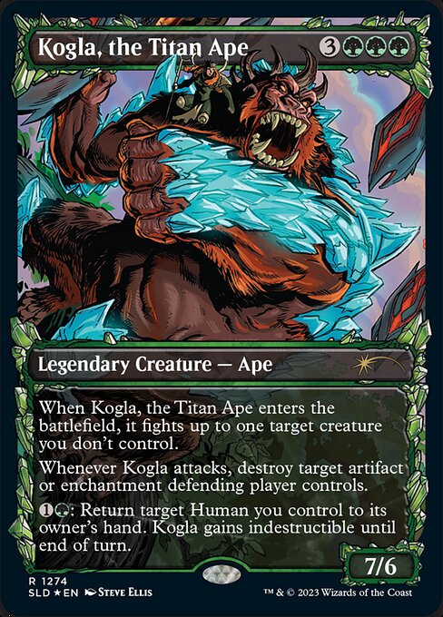 Magic the Gathering Card - Kogla, the Titan Ape - MTG Circle