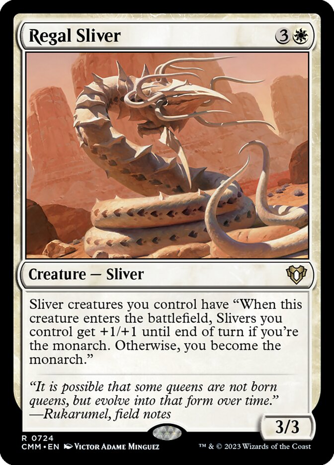 Magic the Gathering Card - Regal Sliver - MTG Circle