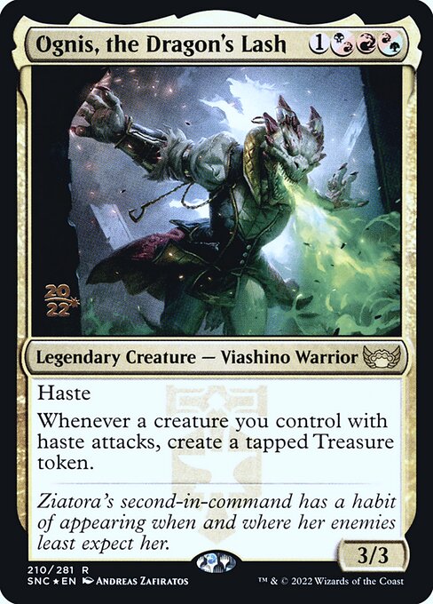 Magic the Gathering Card - Ognis, the Dragon's Lash - MTG Circle
