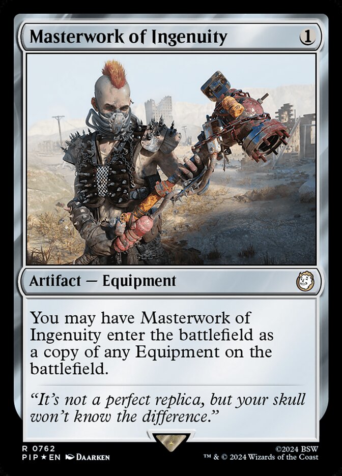 Magic the Gathering Card - Masterwork of Ingenuity - MTG Circle