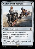 Magic the Gathering Card - Masterwork of Ingenuity - MTG Circle