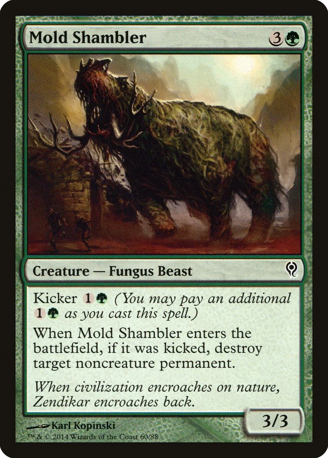 Magic the Gathering Card - Mold Shambler - MTG Circle