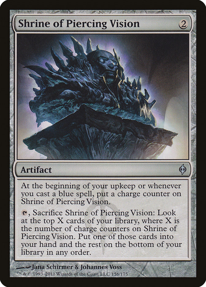 Magic the Gathering Card - Shrine of Piercing Vision - MTG Circle