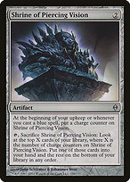 Magic the Gathering Card - Shrine of Piercing Vision - MTG Circle