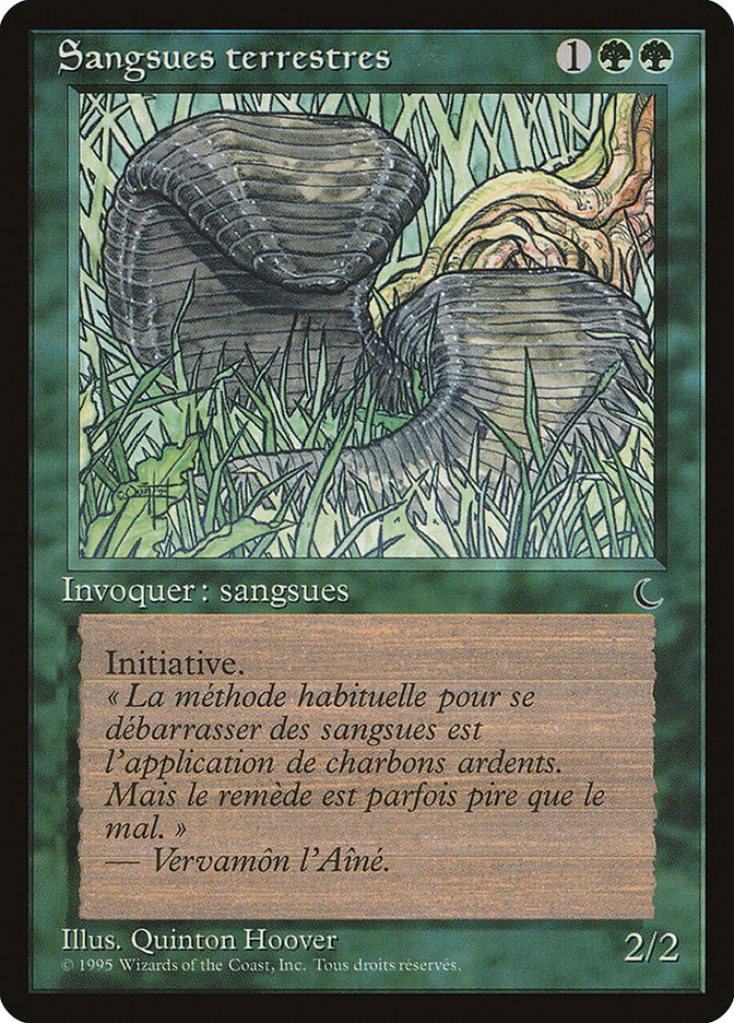 Magic the Gathering Card - Land Leeches - MTG Circle