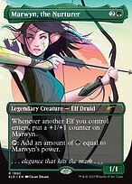 Magic the Gathering Card - Marwyn, the Nurturer - MTG Circle