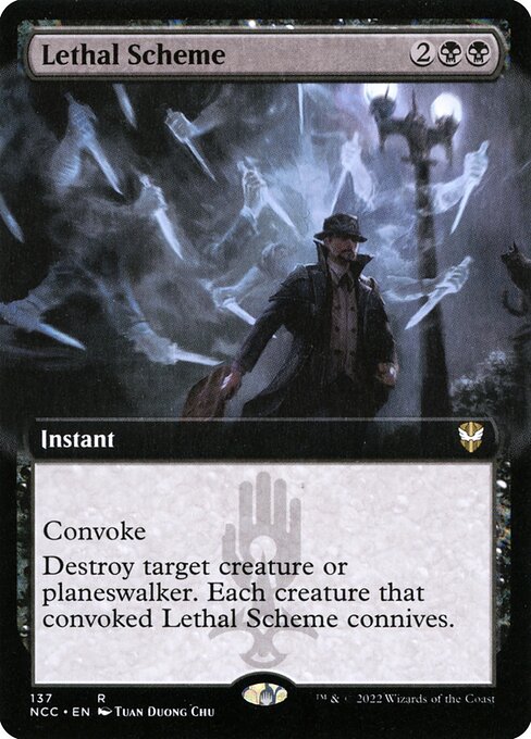 Magic the Gathering Card - Lethal Scheme - MTG Circle