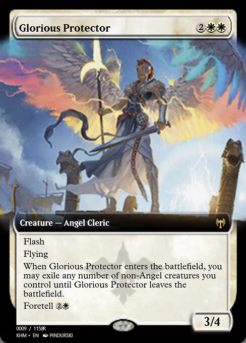 Magic the Gathering Card - Glorious Protector - MTG Circle