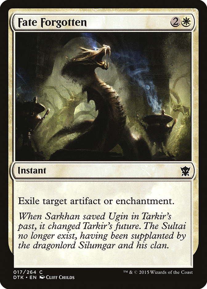 Magic the Gathering Card - Fate Forgotten - MTG Circle