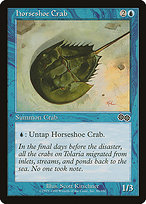Magic the Gathering Card - Horseshoe Crab - MTG Circle