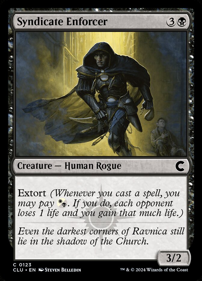 Magic the Gathering Card - Syndicate Enforcer - MTG Circle