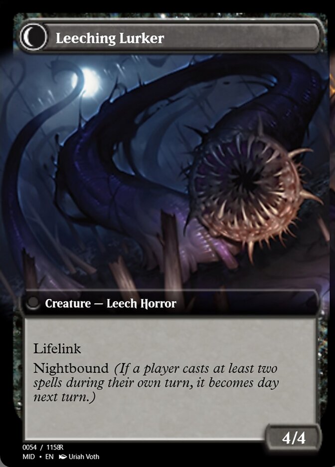 Magic the Gathering Card - Leeching Lurker - MTG Circle