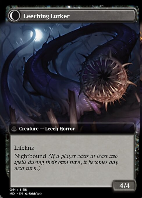 Magic the Gathering Card - Leeching Lurker - MTG Circle