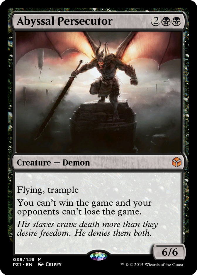 Magic the Gathering Card - Abyssal Persecutor - MTG Circle