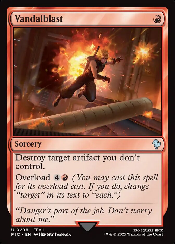 Magic the Gathering Card - Vandalblast - MTG Circle