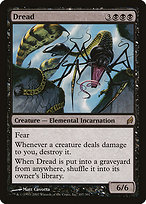 Magic the Gathering Card - Dread - MTG Circle