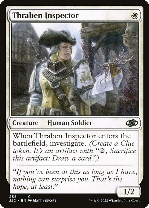 Magic the Gathering Card - Thraben Inspector - MTG Circle