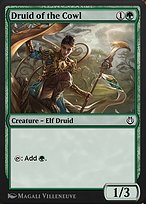 Magic the Gathering Card - Druid of the Cowl - MTG Circle