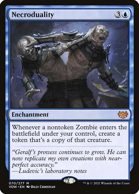 Magic the Gathering Card - Necroduality - MTG Circle