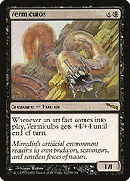 Magic the Gathering Card - Vermiculos - MTG Circle