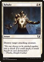 Magic the Gathering Card - Rebuke - MTG Circle