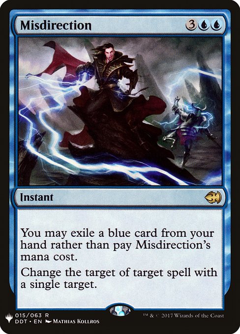 Magic the Gathering Card - Misdirection - MTG Circle