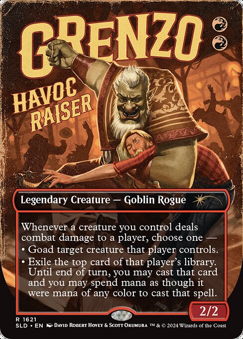 Magic the Gathering Card - Grenzo, Havoc Raiser - MTG Circle