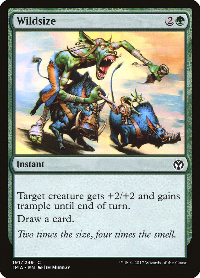 Magic the Gathering Card - Wildsize - MTG Circle