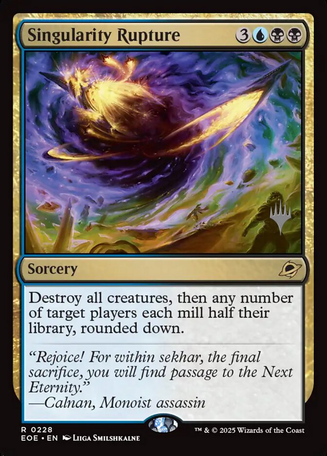 Magic the Gathering Card - Singularity Rupture - MTG Circle