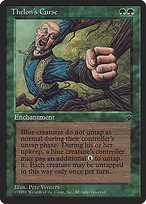 Magic the Gathering Card - Thelon's Curse - MTG Circle