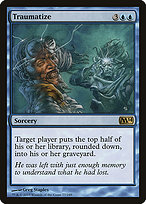 Magic the Gathering Card - Traumatize - MTG Circle