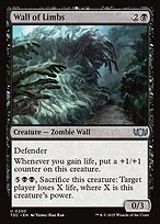 Magic the Gathering Card - Wall of Limbs - MTG Circle