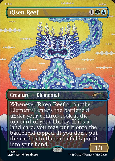 Magic the Gathering Card - Risen Reef - MTG Circle