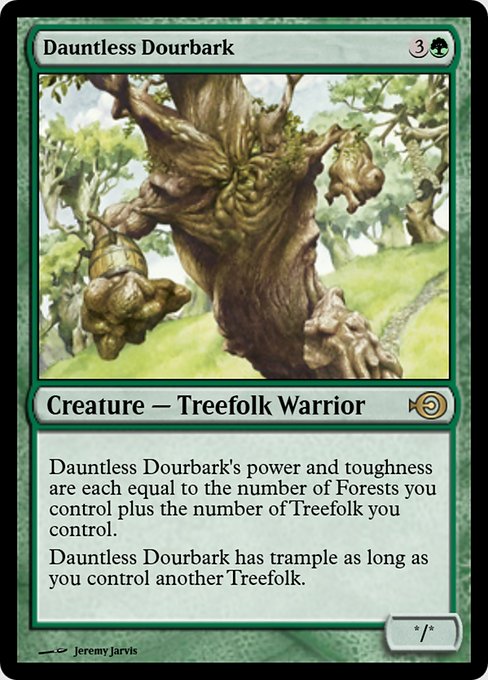 Magic the Gathering Card - Dauntless Dourbark - MTG Circle