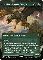 Magic the Gathering Card - Ancient Bronze Dragon - MTG Circle