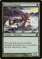 Magic the Gathering Card - Norwood Ranger - MTG Circle
