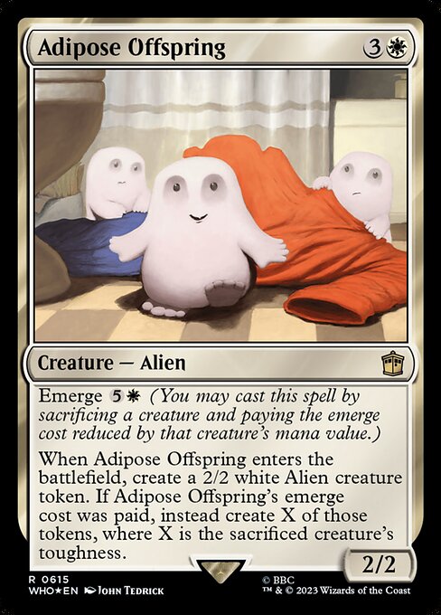 Magic the Gathering Card - Adipose Offspring - MTG Circle
