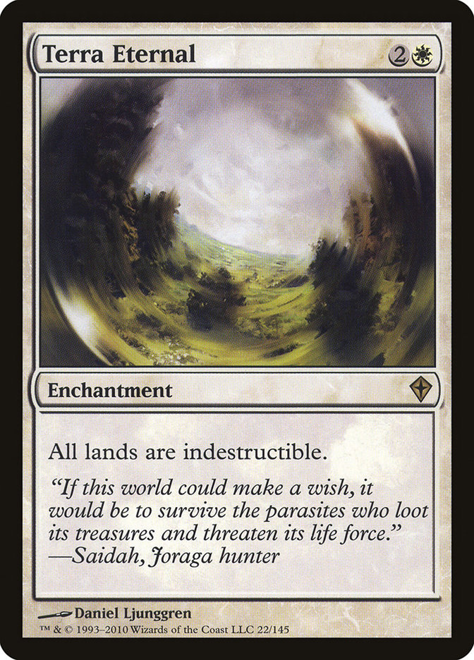 Magic the Gathering Card - Terra Eternal - MTG Circle