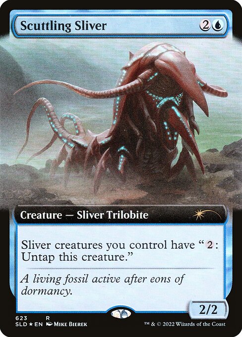 Magic the Gathering Card - Scuttling Sliver - MTG Circle